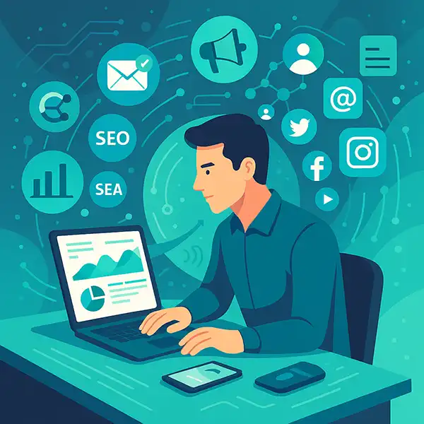 Consultant stratégie digitale, SEO & SEA